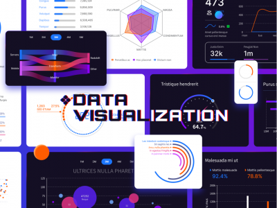 Data Visualization数据可视化图表组件库 .fig素材下载
