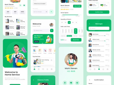 家政服务app ui .fig素材下载