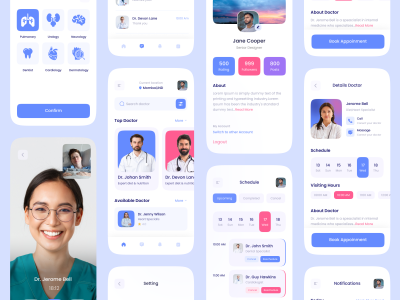 医生医疗app ui .fig素材下载