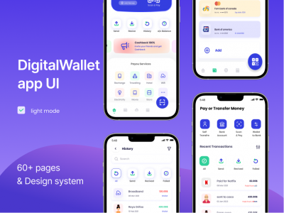 Payou 数字钱包app 明亮调 ui .fig素材下载