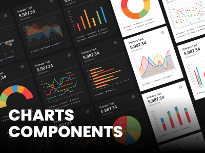 数据可视化图表样式 .fig素材下载
