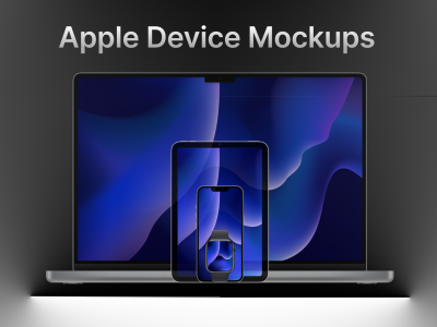 Apple Device Mockups 苹果设备样机 .fig素材下载