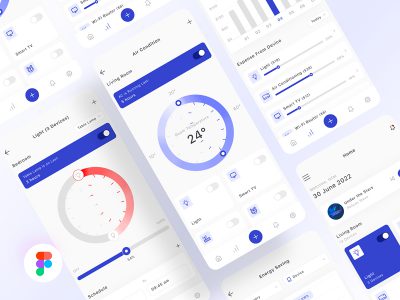 智能家居app ui .fig素材下载