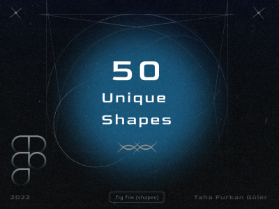 50个矢量图形素材 .fig素材下载