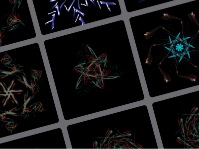 一组抽象花纹背景 .fig素材下载