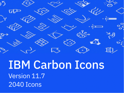 IBM Carbon Icons 2000+图标 .fig素材下载