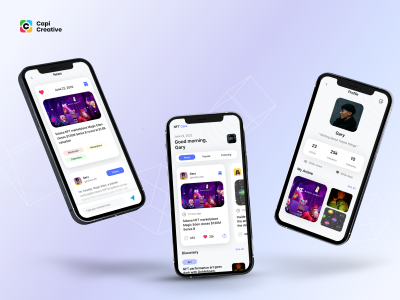 NFT app ui .fig素材下载