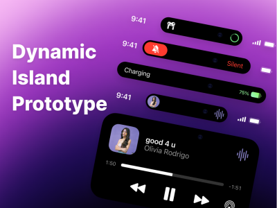 iphone 14 灵动岛ui .fig素材下载
