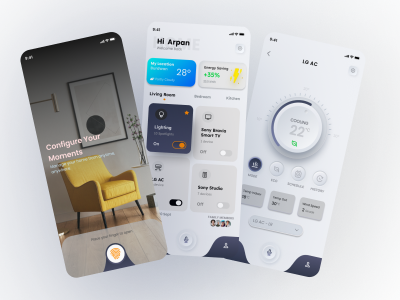智能家居app ui .fig素材下载