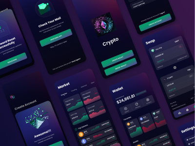 加密数字货币app ui .fig素材下载