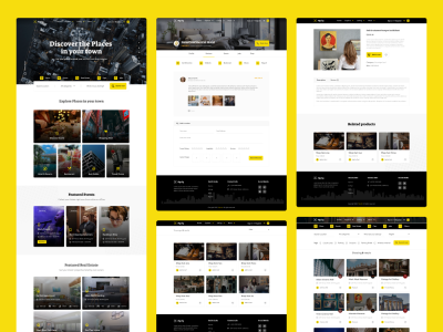 适合景区的网页模板 .fig素材下载