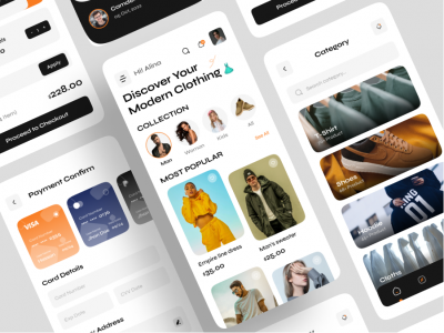 时装电商app ui .fig素材下载