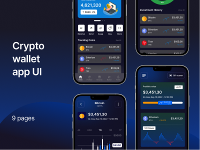 钱包app ui .fig素材下载
