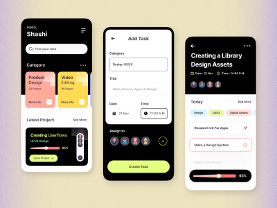 任务管理app ui .fig素材下载