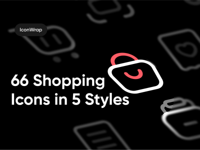 电商购物图标 .fig素材下载