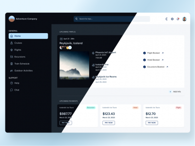 明暗仪表盘dashboard ui .fig素材下载