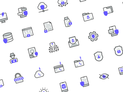 数据安全图标 .fig素材下载