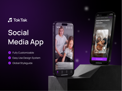 短视频app ui .fig素材下载