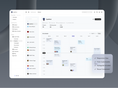 日程管理saas服务ui .fig素材下载