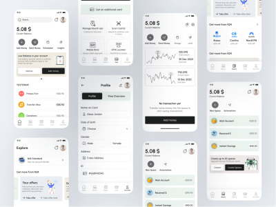 金融app ui